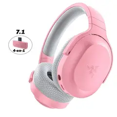 RAZER - AUDIFONO BARRACUDA X 2022 WIRELESS 7.1 MULTI-PLATFORM QUARTZ