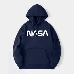 YANSUS - Polera Hombre Azul con Estampado Nasa