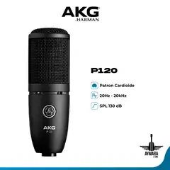 AKG - P120 MICROFONO CONDENSADOR DE ESTUDIO