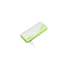 GENERICO - Batería portátil power bank 16800mah + linterna + 3 puertos usb verde