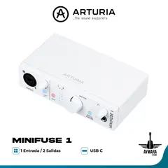 ARTURIA - MINIFUSE 1 WHITE INTERFAZ