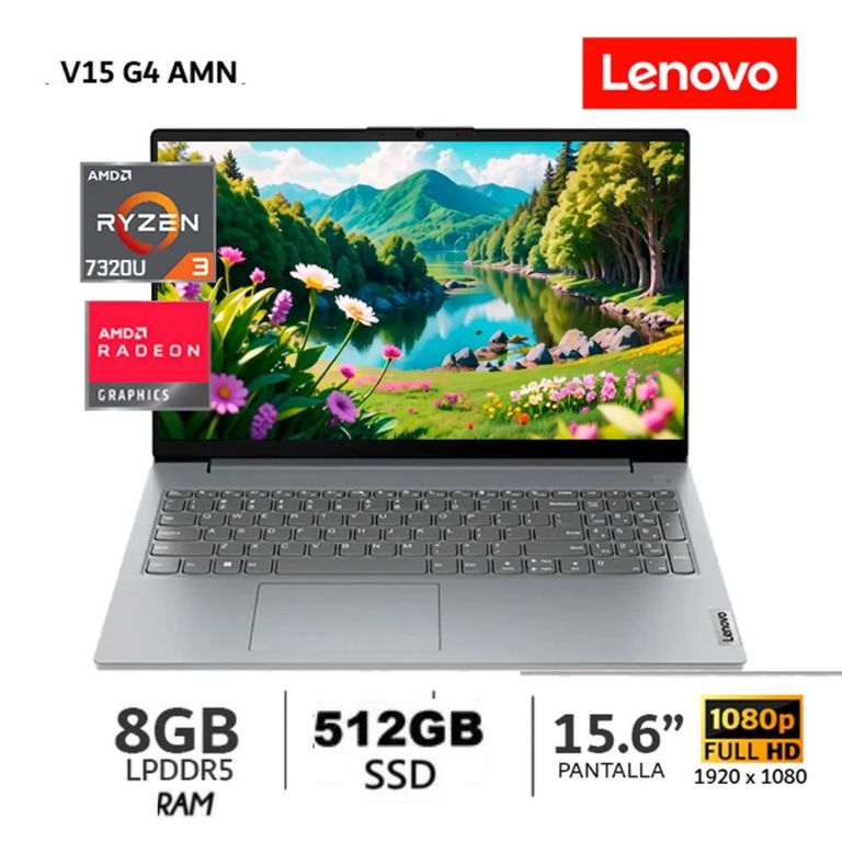 Laptop V15 G4 Ryzen 3 7320u Ram 8GB SSD 512GB 15.6" FHD