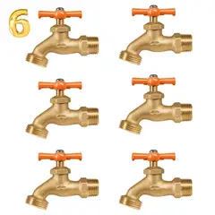 TRUPER - Juego 6 caños de Jardín 1/2",