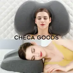 CHECAGOODS - Almohada Anatómica Premium CHECA GOODS H14N Gris Oscuro