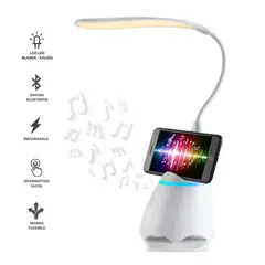 INSPIRA - Lámpara Led Inalámbrica con Bluetooth Porta Celular