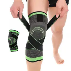 GENERICO - Rodillera Deportiva Ajustable Elástica De Compresión