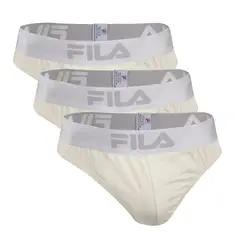 FILA - Pack x3 Trusa Hombre Crema