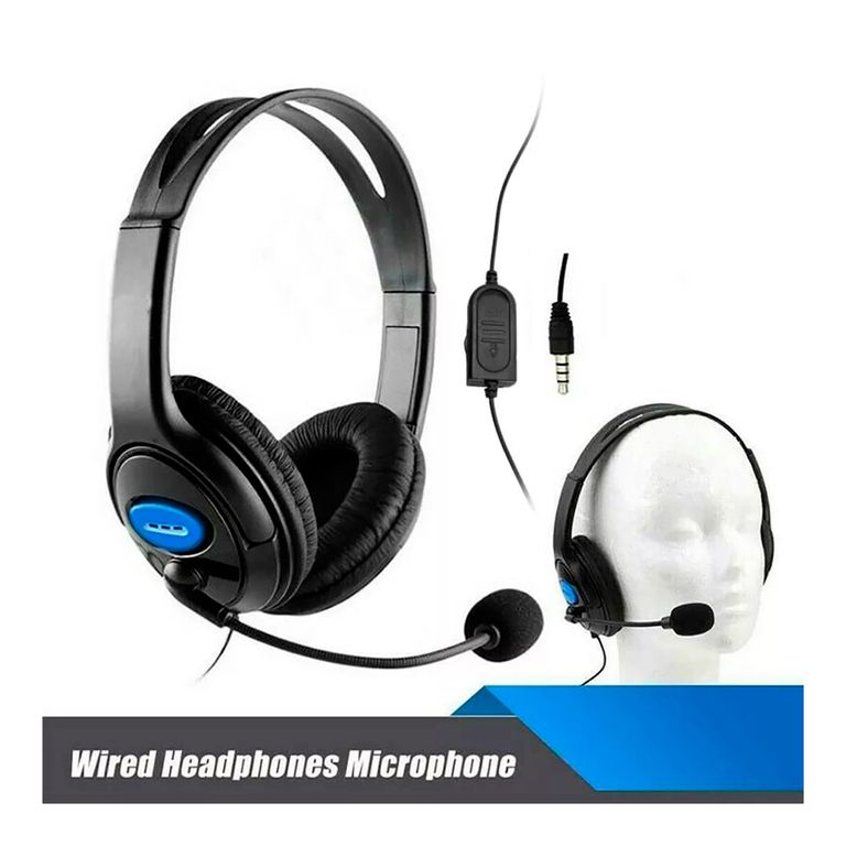 AUDIFONO GAMER PC PS4 X-BOX LAPTOP - NEGRO