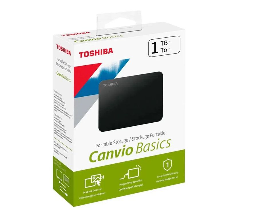 DISCO EXTERNO 1TB CANVIO BASIC 1 TB - DISCO PORTATIL