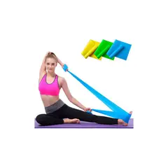 GENERICO - Set 3 bandas elasticas de resistencia ejercicio y terapias