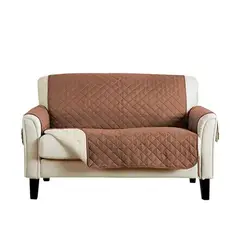 QUE PATAS PET SHOP - Funda Forro Cobertor para Muebles Gris 2 personas