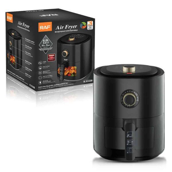 FREIDORA DE AIRE SIN ACEITE 6L