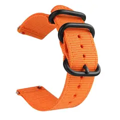 GENERICO - Correa Nylon para Samsung Galaxy Watch 46mm - Frontier - Naranja
