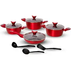 FINEZZA - Juego de ollas antiaderenthe ULTRAGRANITO FZ-X1722M