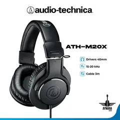 AUDIO TECHNICA - ATHM20X AUDIFONOS