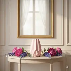 GENERICO - Floreros Jarrones Home Decorativos de Cerámica Nacional 19 x 12.5 cm