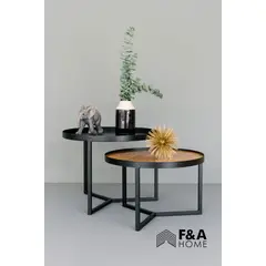 GENERICO - Mesa de Centro Yang Negro y Duna FYA