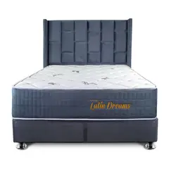 COLCHONES LATIN DREAMS - Dormitorio Lego 2 Plz con Cajones + 2 Almohadas Visco + Protector