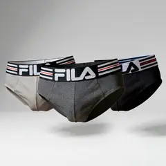 FILA - Trusa Fc150 Pack X3 Algodón Deportivo Hombre