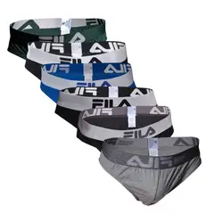 FILA - Pack X6 Trusa Fc150 Algodón Deportivo Multicolor