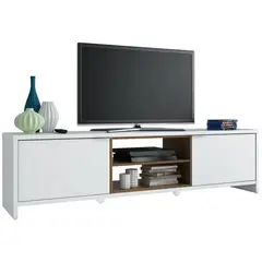 PAZART MUEBLES - Mesa de tv Milano Blanco 75