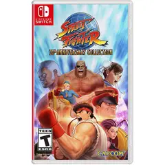 NINTENDO - Juego street fighter 30th anniversary collection switch