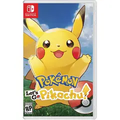 NINTENDO - Juego pokemon lets go pikachu switch