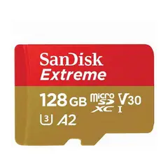 SANDISK - Memoria microsd extreme 128 gb