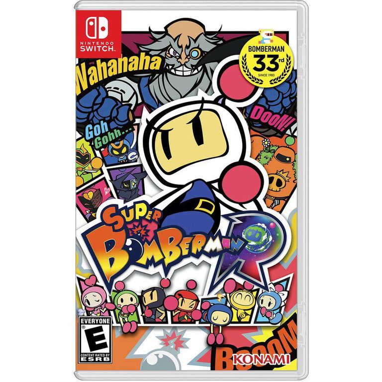 Juego super bomberman r switch