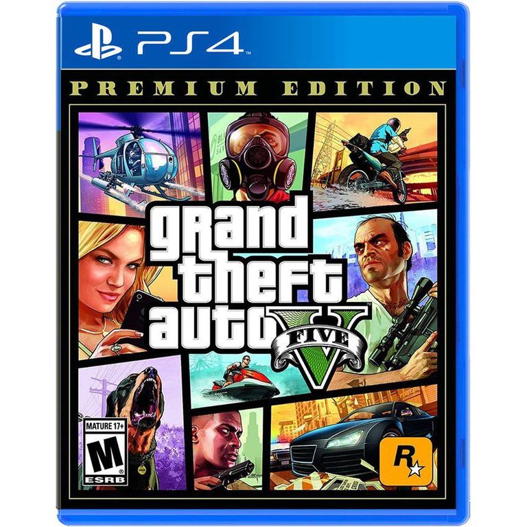 Juego gta v ps4 - grand theft auto v ps4