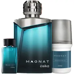 ESIKA - Magnat perfume de hombre con desodorante y mini