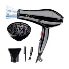 GENERICO - Secadora de Cabello 5000 Watts Aire Frío y Caliente con Accesorios