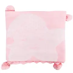 GENERICO - Colcha Hilo Tacto Estrella - Rosado RB