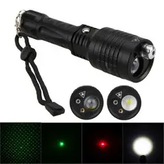 GENERICO - Linterna led 3 en 1 cafini para Camping y Senderismo.