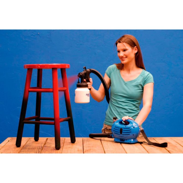 Kit portatil para pintar paint zoom pistola con compresor de aire