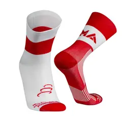 SILVERA NANOTECH - Medias running de compresión deportiva mujer hombre Maraton de Lima