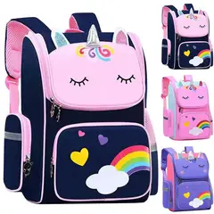 GENERICO - Mochila unicornio de mujer kawai -escolar moda