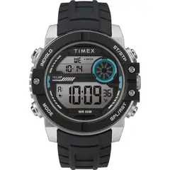 TIMEX - Reloj TW5M34600 Digital Deportivo Multifunción 10 Laps - Azul