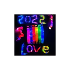 GENERICO - Mini tubos pop de juguete sensorial para aliviar el estrés