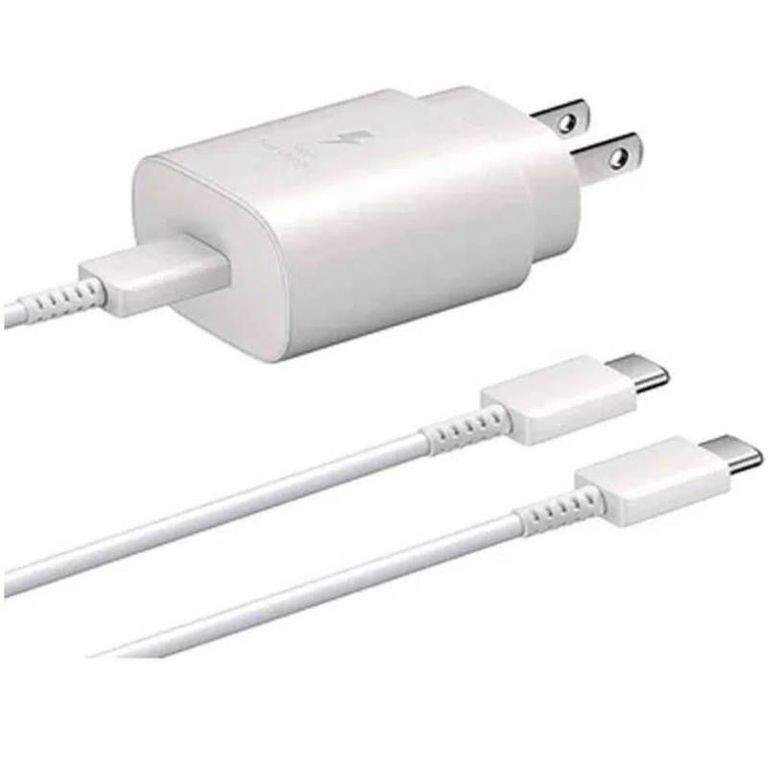 Cargador 25W y Cable Carga Rápida para Galaxy A33 A26 A36 A56