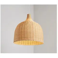 GENERICO - Lampara colgante de ratán japonés