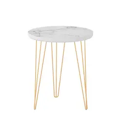 DECOR MESAS - Mesa Lateral Virreynal - Mármol
