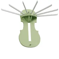 GENERICO - Estante extraíble retráctil multifuncional 7 en 1 montado en la pared sin perforaciones verde