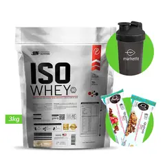 UNIVERSE NUTRITION - ISO WHEY 3 KG PROTEINA UN VAINILLA+ REGALOS