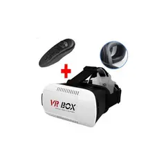 GENERICO - VR - box gafas lentes de realidad virtual 3d + mando gratis