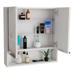 GENERICO - Gabinete De Baño Muebles Gaudi Carsoli - Color Blanco