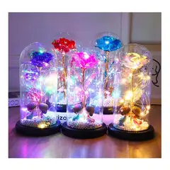 GENERICO - Lámpara led rosa eterna lámpara decoración para regalo pedida de mano