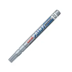 UNI BALL - UNI PX-21 Marcador de pintura permanente Plateado