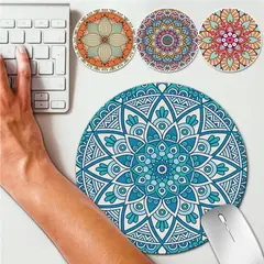 ELMEJORPRECIO - MousePad Diseño De Mándalas Con Base Antideslizante Aleatorio