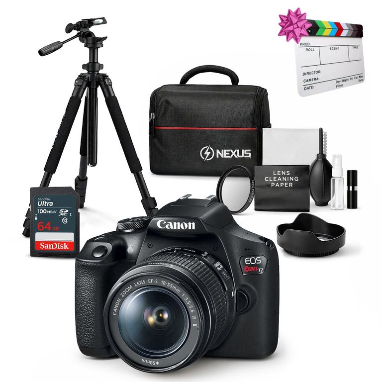 Cámara EOS T7 EF-S 18-55mm f35-56 IS II - Kit Ultimate